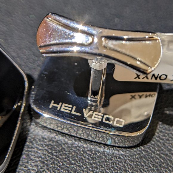 Onyx and sterling silver cuff links - Picture 3 of 5